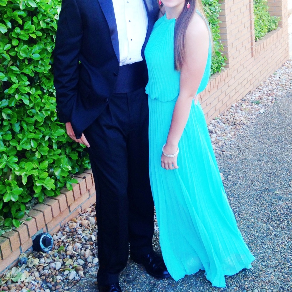 MSK Seafoam Formal Dress
